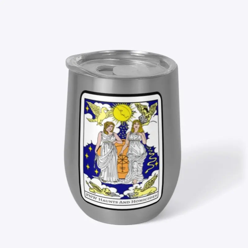 PNW Tarot Wine Tumbler 